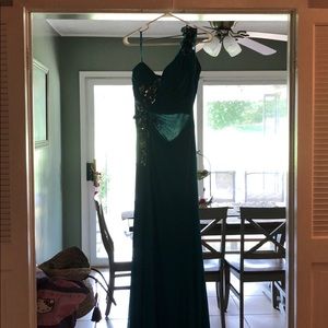 Teal dress
